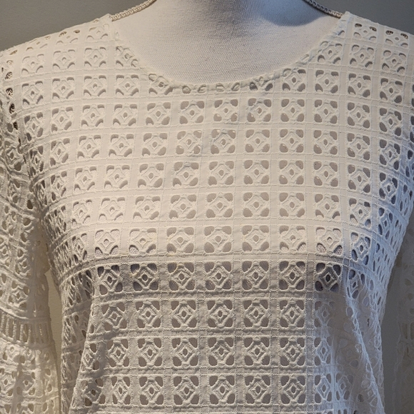 ❤️JOE'S SUMMER WHITE BLOUSE - Picture 2 of 7